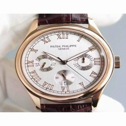 Patek Philippe Annual Calendar 5035R Rose Gold White 