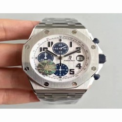Audemars Piguet Royal Oak Offshore Navy 26170ST.OO.D305CR.01 JF V2 Stainless Steel White 