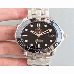 Omega Seamaster Diver 300M Co-Axial 41MM 212.30.41.20.01.003 JH Stainless Steel Black 