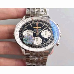 Breitling Navitimer 01 AB0121211B1A1 JF Stainless Steel Black 