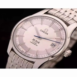 Omega De Ville 41MM Stainless Steel White 