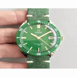Omega Seamaster 120 Vintage 135.0027 1969 JH Stainless Steel Green 