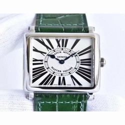 Franck Muller Master Square Ladies 6002 M QZ R GF Stainless Steel White 