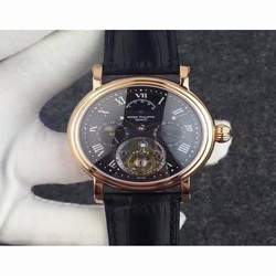 Patek Philippe Grand Complication Tourbillon Rose Gold Black 