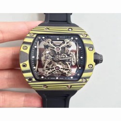 Richard Mille RM50-27-01 NTPT KV Yellow Forged Carbon Black & Skeleton 