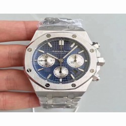 Audemars Piguet Royal Oak Chronograph 26331 JH Stainless Steel Blue 