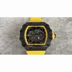 Richard Mille RM35-01 Rafael Nadal Forged Carbon Skeleton Yellow 