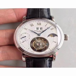Patek Philippe Grand Complication Tourbillon Noob Stainless Steel White 