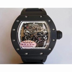 Richard Mille RM55 KV Ceramic White Skeleton 