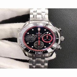 Omega Seamaster Diver 300M Chronograph 44MM ETNZ 212.32.44.50.01.001 Noob Stainless Steel Black 