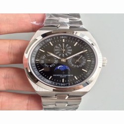 Vacheron Constantin Overseas Ultra Thin Perpetual Calendar 4300V/120G-B102 BF Stainless Steel Black 