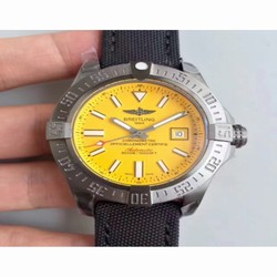Breitling Avenger II Seawolf A1733110/I519/106W/A20BASA.1 GF Stainless Steel Yellow 
