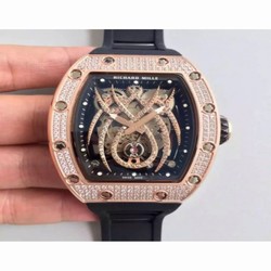 Richard Mille 19-01 SF Rose Gold & Diamond Diamond Spyder 