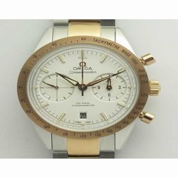 Omega Speedmaster ?57 Chronograph 41.5MM 331.20.42.51.01.002 OM Stainless Steel & Rose Gold White 