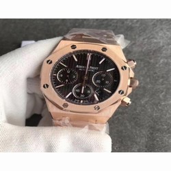 Audemars Piguet Royal Oak Chronograph 26331 JH Rose Gold Black 