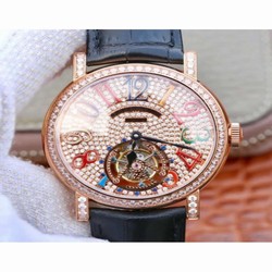 Franck Muller Round Color Dreams Tourbillon TWL Rose Gold & Diamonds Diamond 