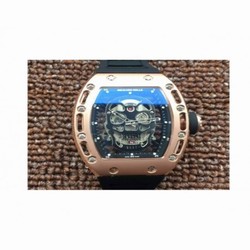 Richard Mille RM052 Rose Gold Black Skull 