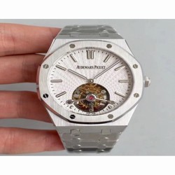 Audemars Piguet Royal Oak Tourbillon Extra Thin 26522 R8 Stainless Steel White 