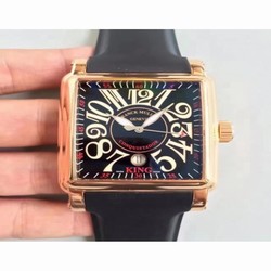 Franck Muller Conquistador Cortez King 10000KSC ZX Rose Gold Black 