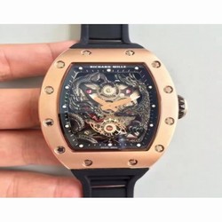 Richard Mille RM57-01 Jackie Chan Rose Gold Black 
