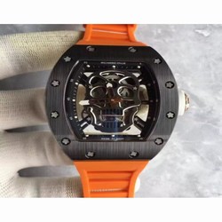 Richard Mille RM052 KV Black Ceramic Black Skull 