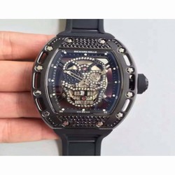 Richard Mille RM052 SF PVD & Black Diamond Diamond Skull 