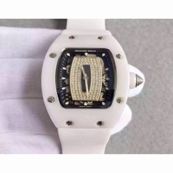 Richard Mille RM07 Ladies Ceramic Black & Diamonds 