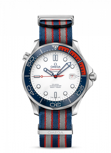 Omega Seamaster Diver 300M Co-Axial 41 White Gold /James Bond Commander's Watch 212.62.41.20.04.002
