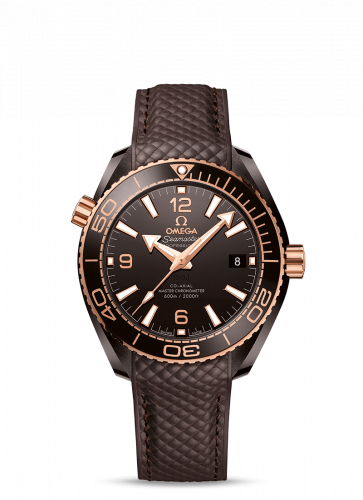 Omega Seamaster Planet Ocean 600M Co-Axial 39.5 Master Chronometer Deep Brown / Brown / Strap 215.62.40.20.13.001