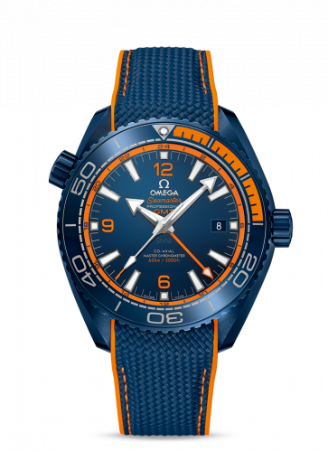 Omega Seamaster Planet Ocean 600M Co-Axial 45.5 Master Chronometer GMT Big Blue 215.92.46.22.03.001
