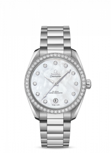 Omega Seamaster Aqua Terra 150M Master Chronometer 38 Stainless Steel / Diamond / MOP / Bracelet 220.15.38.20.55.001