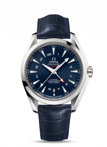 Omega Seamaster Aqua Terra 150M Co-Axial 43 GMT Stainless Steel / Blue 231.13.43.22.03.001