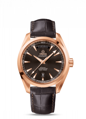 Omega Seamaster Aqua Terra 150m Co-Axial 41.5 Day-Date Red Gold / Grey 231.53.42.22.06.001