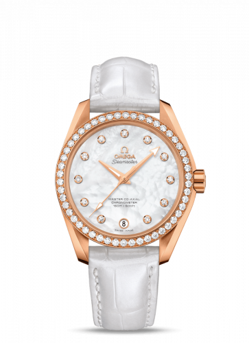 Omega Seamaster Aqua Terra 150M Master Co-Axial 38.5 Red Gold / Diamond / MOP 231.58.39.21.55.001