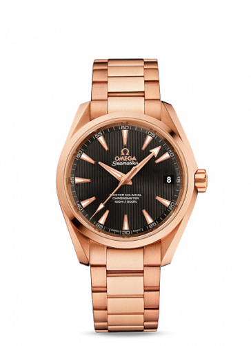 Omega Seamaster Aqua Terra 150m Master Co-Axial 38.5 Red Gold / Grey / Bracelet 231.50.39.21.06.003