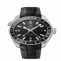 Omega Seamaster Planet Ocean 600M Co-Axial 43.5 GMT Platinum / Diamond / Oman 232.98.44.22.01.002