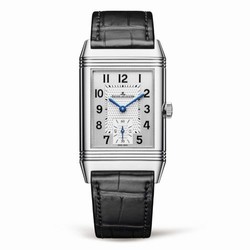 Jaeger-LeCoultre Reverso Classic Medium Duoface Small Seconds Stainless Steel / Silver 2458420
