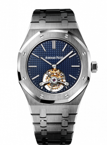 Audemars Piguet Royal Oak Ultra Thin Tourbillon Stainless Steel / Blue 26510ST.OO.1220ST.01
