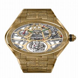 Zenith Defy Zero G Yellow Gold / Skull Edition 30.9001.8812/75.M9000