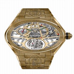 Zenith Defy Zero G Yellow Gold / Virgen de Guadelupe Edition 30.9001.8812/75.M9001