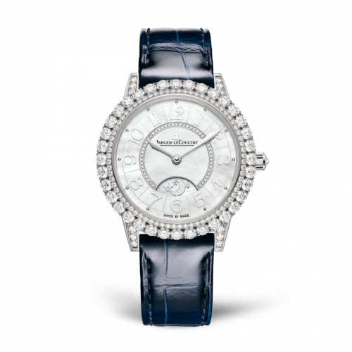 Jaeger-LeCoultre Rendez-Vous Night & Day Jewellery White Gold / MOP / Alligator 3433570
