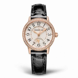 Jaeger-LeCoultre Rendez-Vous Night & Day Small Pink Gold / Diamond / Silver / Alligator 3462430