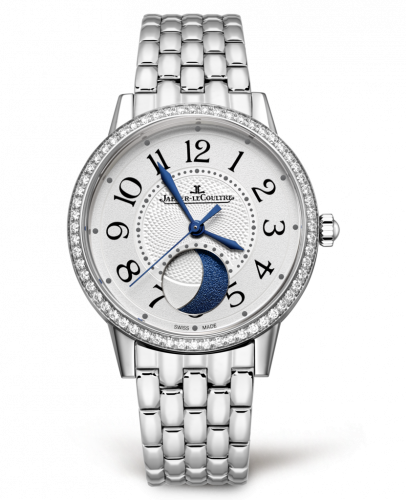 Jaeger-LeCoultre Rendez-Vous Moon Medium Stainless Steel / Diamond / Silver / Bracelet 3578120