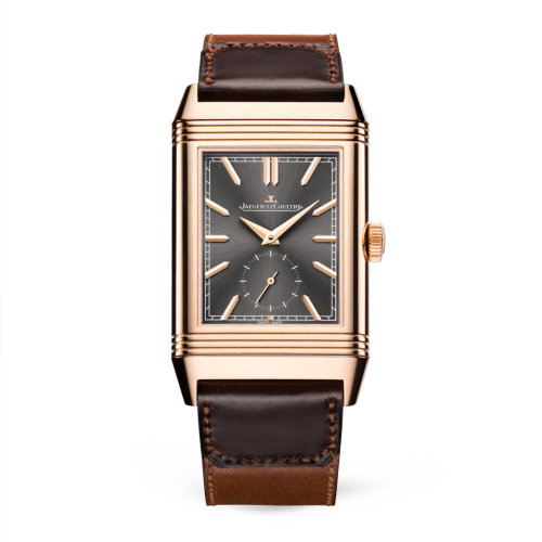 Jaeger-LeCoultre Reverso Tribute Duoface Rose Gold / Grey / Fagliano 396245J