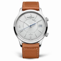 Jaeger-LeCoultre Master Control Memovox Stainless Steel / Silver / Calf 4118420