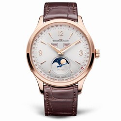 Jaeger-LeCoultre Master Control Calendar Pink Gold / Silver / Alligator 4142520