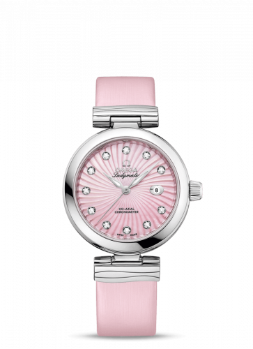 Omega LadyMatic Co-Axial 34 Stainless Steel / Pink MOP 425.32.34.20.57.001