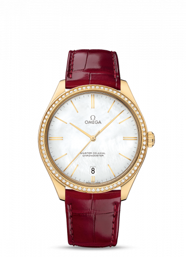 Omega De Ville Tresor Master Co-Axial Yellow Gold / Diamond / MOP 432.58.40.21.05.004