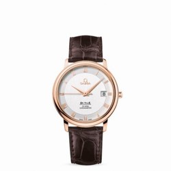 Omega De Ville Prestige Co-Axial 36.5 Red Gold / Silver 4678.31.02
