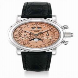 Patek Philippe Perpetual Calendar Split Seconds Chronograph 5004G Salmon 5004G_Salmon